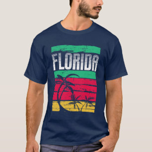 Camiseta Férias Exóticas de Verão Flórida Lover FL Flórida