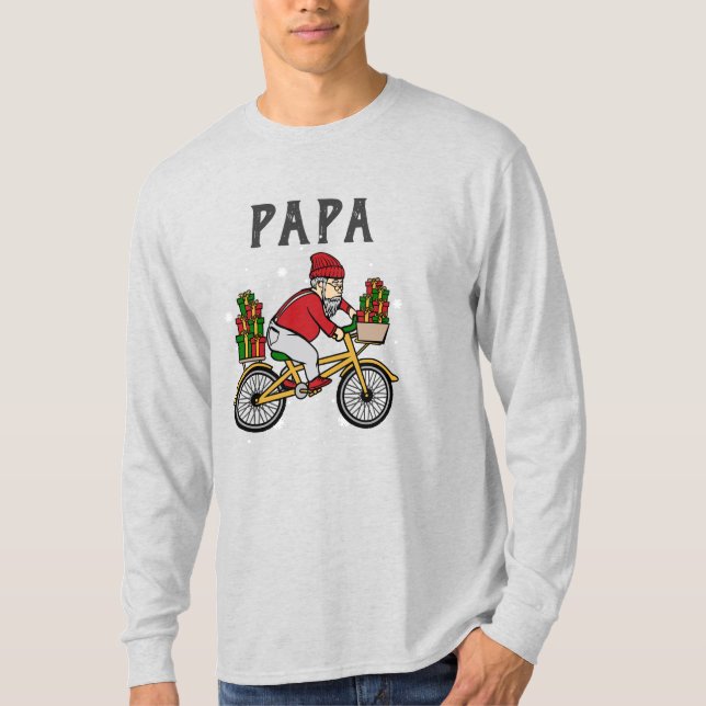 Camiseta Férias Família Correspondente Pai Personalizado (Frente)