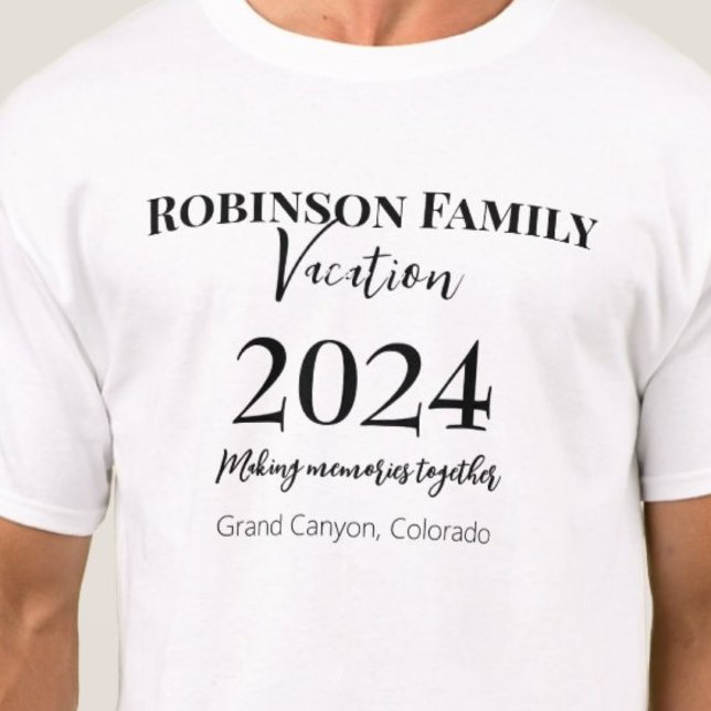 Camiseta Férias Familiares (Family Vacation T-Shirt)