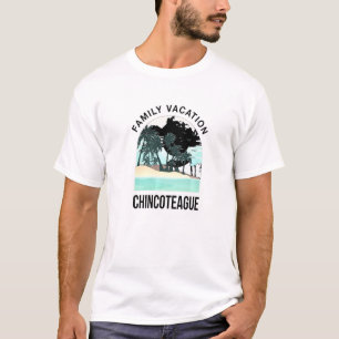 Camiseta Férias Familiares 2021 Chincoteague Summer Virgini