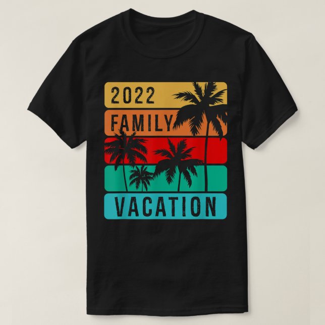 Camiseta Férias Familiares 2022 (Frente do Design)