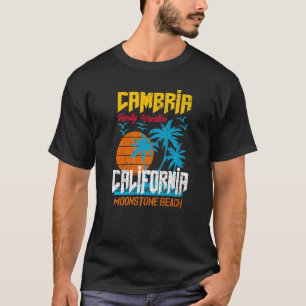 Camiseta Férias Familiares 2022 Praia da Vintagem Tropical 