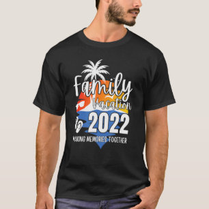 Camiseta Férias Familiares 2022 Praia Sunset Summer Sand Su
