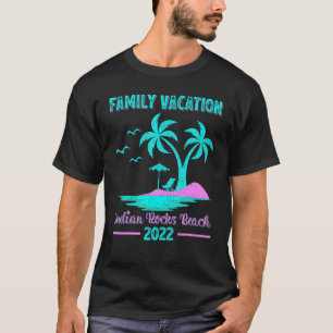 Camiseta Férias Familiares 2022 Vintage Flórida - Rochas In