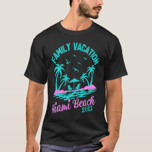 Camiseta Férias Familiares 2023 Florida Miami Beach