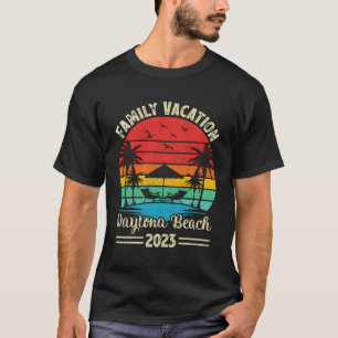 Camiseta Férias Familiares 2023 Praia de Flórida Daytona