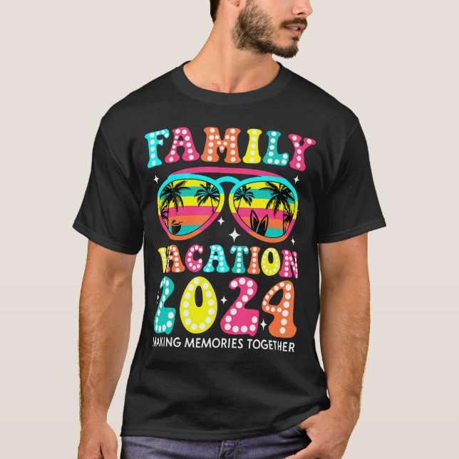 Camiseta Férias Familiares 2024 Férias de Verão em Matança  (Frente)
