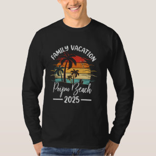 Camiseta Férias Familiares 2025 Vintage Hawaii Poipu Beach