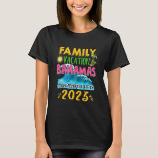 Camiseta Férias Familiares Bahamas 2023 Grupo de Correspond