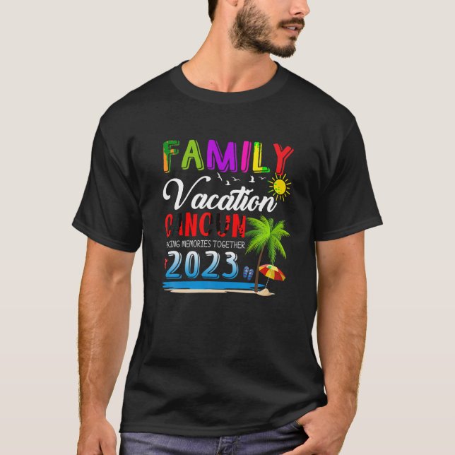Camiseta Férias Familiares Cancelar Memórias do Fazer Méxic (Frente)
