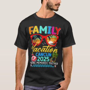 Camiseta Férias Familiares Cancún 2025 Summer Matching Grou