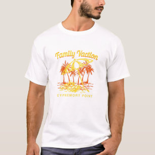Camiseta Férias Familiares Cypremort Point Keepsasasaké Lou