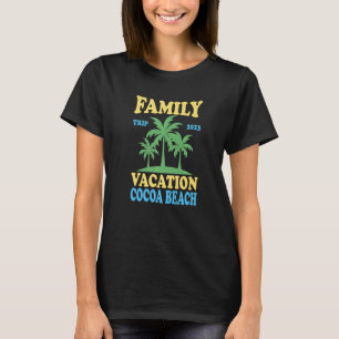 Camiseta Férias Familiares de Cacau Praia 2023