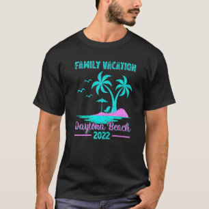 Camiseta Férias Familiares Estilo Vintage 2022 Flórida Dayt