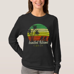 Camiseta Férias Familiares Flórida Sanibel Island Sunset Be