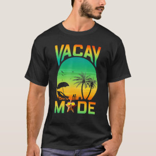 Camiseta Férias Familiares Frigoríficas De Fora De Vaga Par