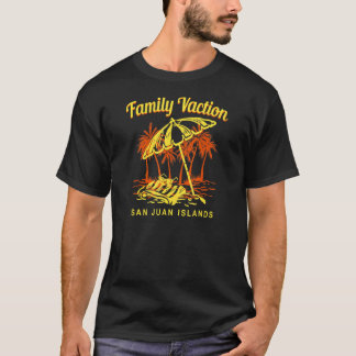 Camiseta Férias Familiares Ilhas San Juan Keepsawashingt