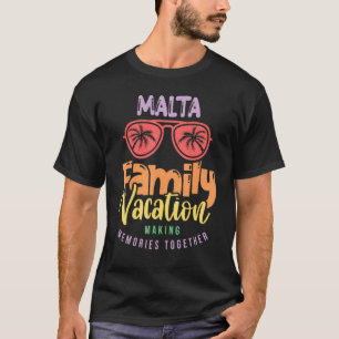 Camiseta Férias Familiares Malta - Férias Correspondentes
