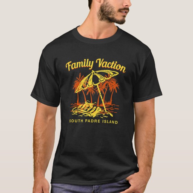 Camiseta Férias Familiares na Ilha do Padre Sul (Frente)