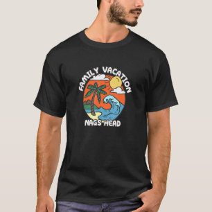 Camiseta Férias Familiares Nags Head Beach North Carolina