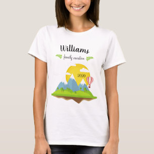Camiseta Férias Familiares nas Montanhas