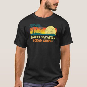 Camiseta Férias Familiares Ocean Grove American New Jersey