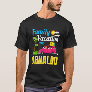 Camiseta Férias Familiares Orlando 2022 Florida Beach Match