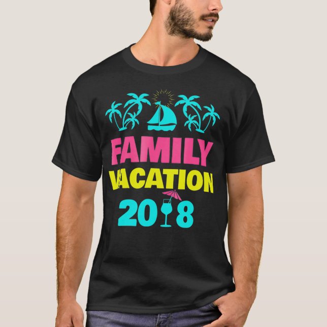 Camiseta Férias Familiares - Praias de Viagem Rodoviária 20 (Frente)