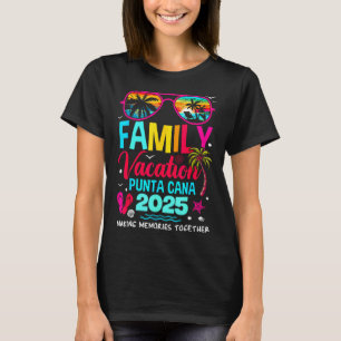Camiseta Férias Familiares Punta Cana 2025 Memórias Do Faze