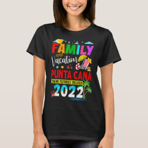 Camiseta Férias Familiares Punta Cana Memórias de Fazer Jun