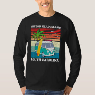 Camiseta Férias Familiares Retro Carolina do Sul Hilton Hea