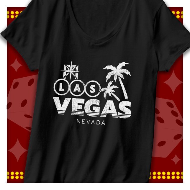 Camiseta Férias Familiares Trip Souvenir Las Vegas Férias (Criador carregado)