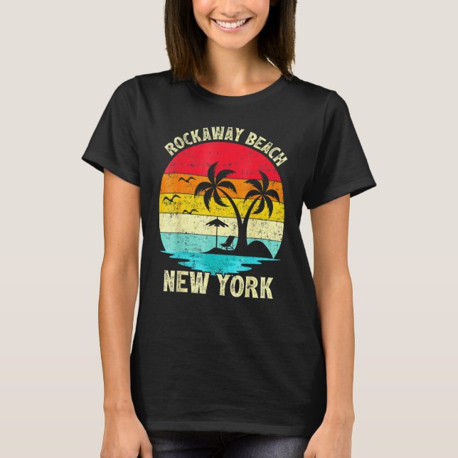 Camiseta Férias Familiares Vintage Notícias Retro York (Frente)