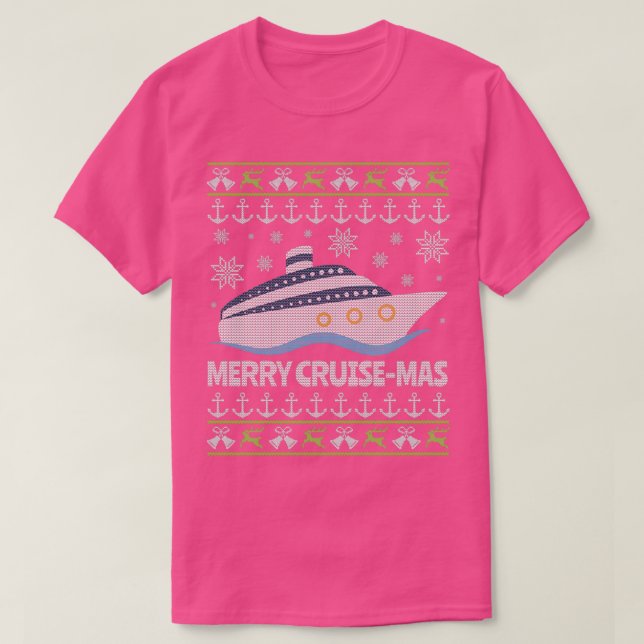 Camiseta Férias Feias de Cruzeiros de Natal (Frente do Design)