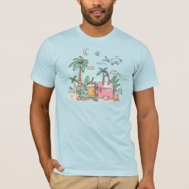 Camiseta Férias felizes
