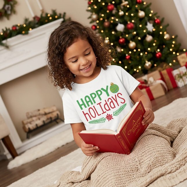 Camiseta Férias Felizes Natal (Criador carregado)
