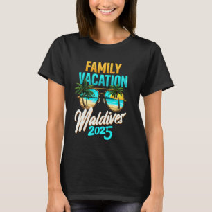 Camiseta Férias Férias Familiares Masculinas de Grupo de Fé