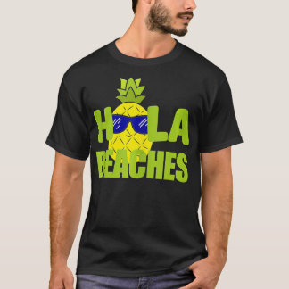 Camiseta Férias Funny Beach Summer Pineapple T Cruise Hol