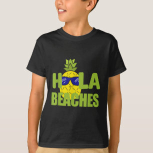 Camiseta Férias Funny Beach Summer Pineapple T Cruise Hol