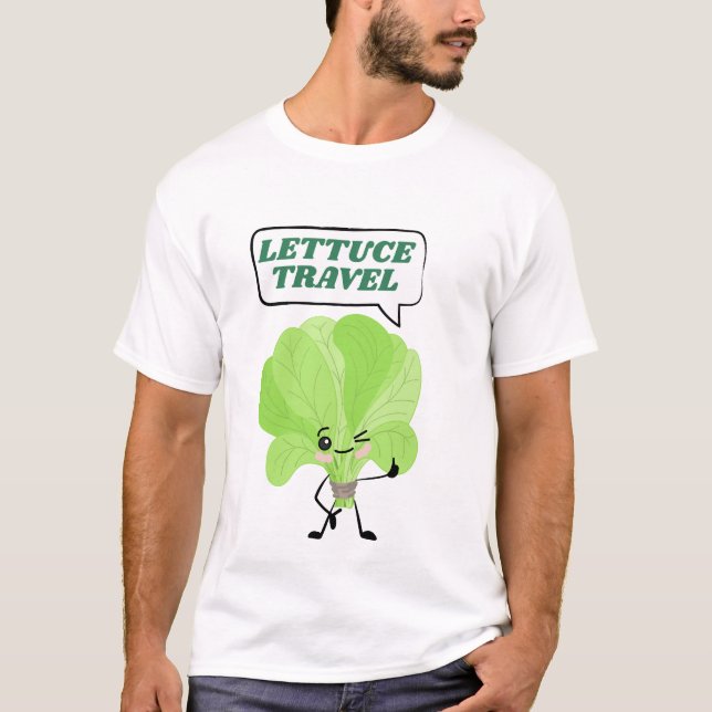 Camiseta Férias Funny Lettuce (Frente)