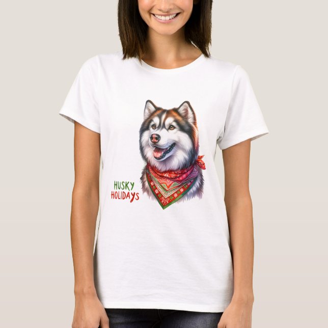Camiseta Férias Husky (Frente)