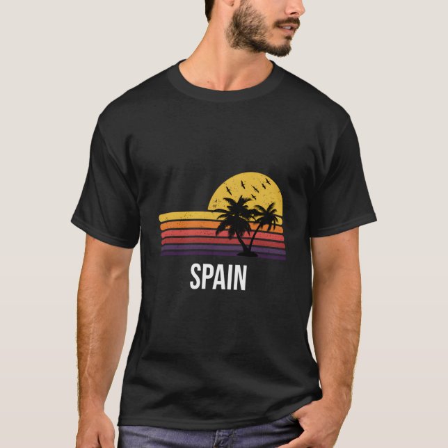 Camiseta Férias na Espanha (Frente)