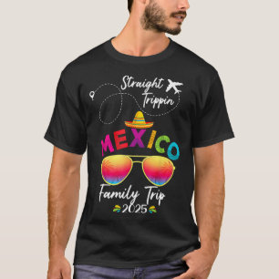 Camiseta Férias na Família do México Cancún 2025 Hetero Tri