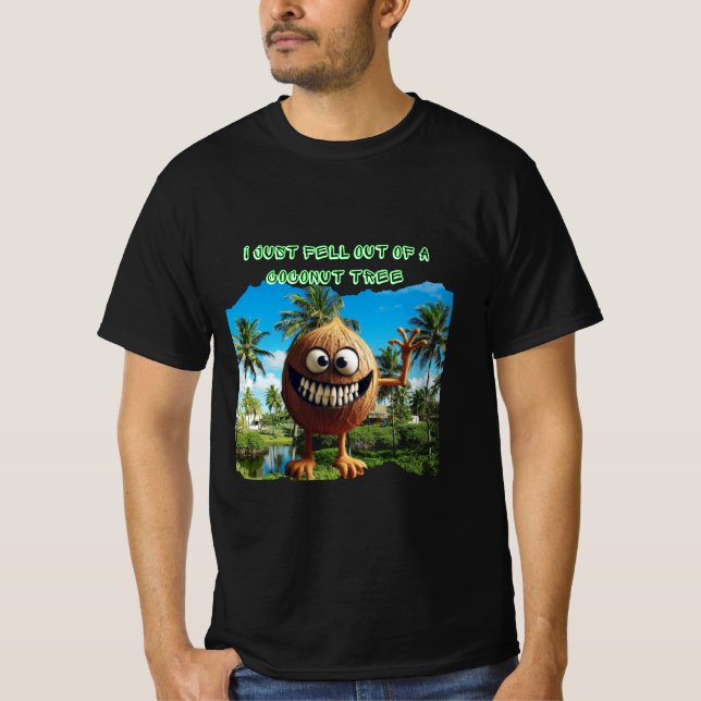 Camiseta Férias na Ilha do Coco (Frente)