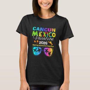 Camiseta Férias na Praia de Cancun México 2026 Grupo de Via