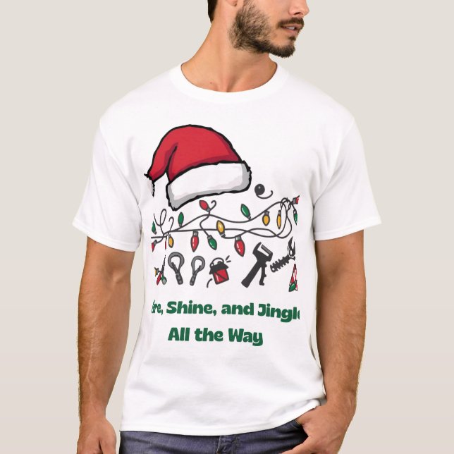 Camiseta férias natal (Frente)