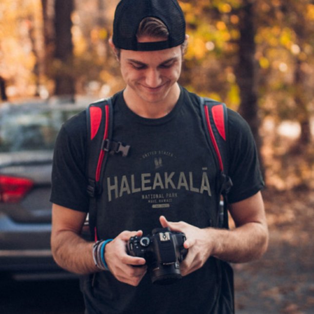 Camiseta Férias no Havaí no Parque Nacional de Haleakala (Criador carregado)