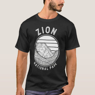 Camiseta Férias no Parque Nacional da Natureza de Zion 1