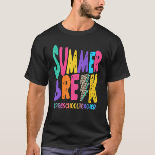 Camiseta Férias no Verão de Break na pré-escola