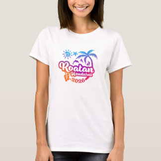 Camiseta Férias ou Viagem para Roatán Honduras 2026
